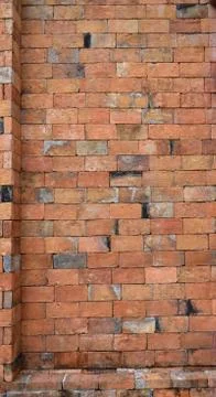 Brick wall background. old brick masonry texture Stock Photos