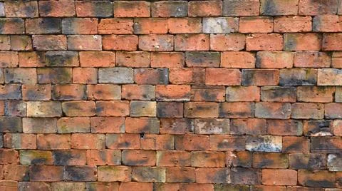 Brick wall background. old brick masonry texture Stock Photos