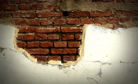 Brick wall background old texture pattern for design Stock Photos