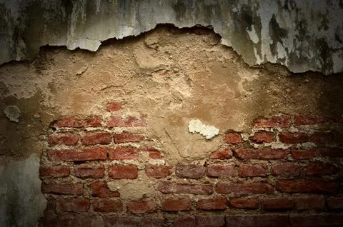 Brick wall background old texture pattern for design Stock Photos