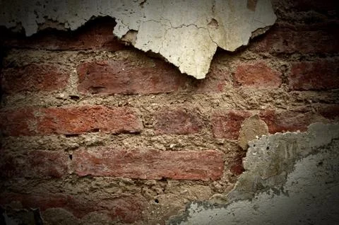 Brick wall background old texture pattern for design Stock Photos