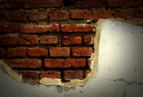 Brick wall background old texture pattern for design Stock Photos