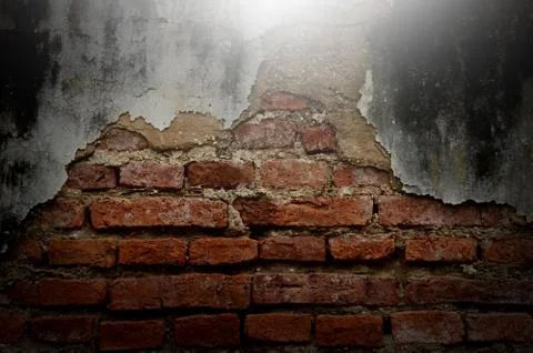 Brick wall background old texture pattern for design Foto stock