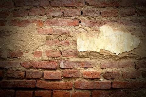 Brick wall background old texture pattern for design Stock Photos
