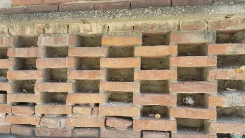 Brick wall  (background pattern) Stock Footage 97206939