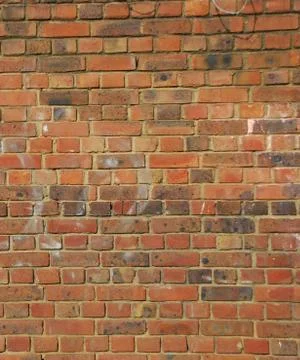 Brick wall background pattern rusty old grunge Stock Photos