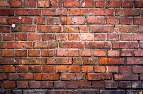 Brick Wall Background. Foto stock