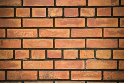 Brick wall background Stockfoto's