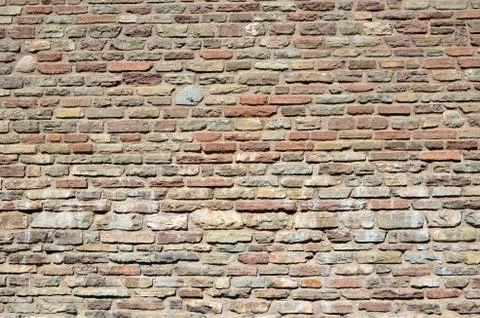 Brick wall background Stock Photos
