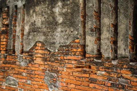 Brick wall background Stock Photos