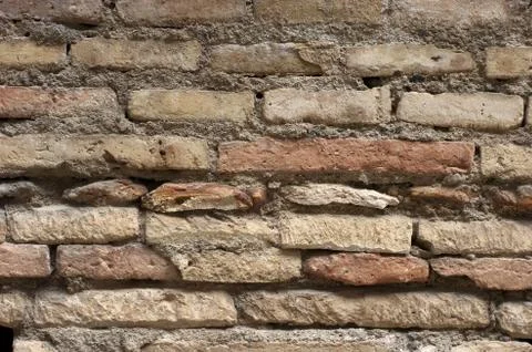 Brick wall background Stock Photos