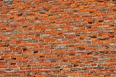 Brick wall background Stock Photos