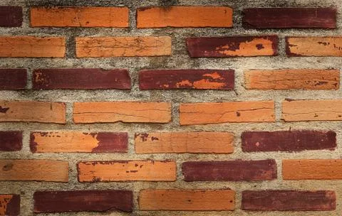 Brick wall background Stock Photos