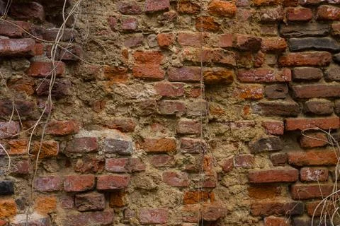 Brick wall background Stock Photos
