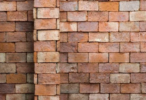 Brick wall background Stock Photos