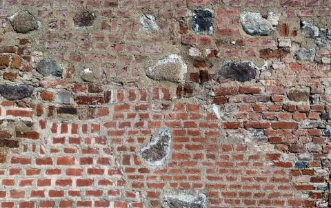 Brick wall background Stock Photos