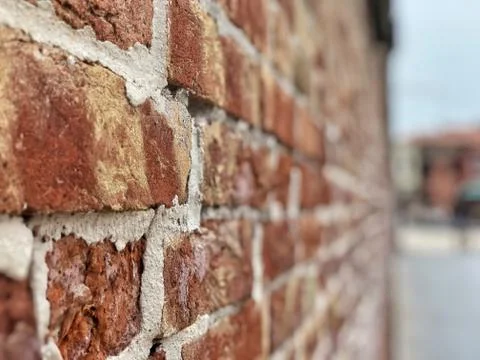 Brick wall as a background Stock Photos