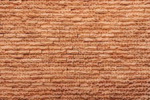 Brick wall background: Rustic charm and textured beauty combine in a versat.. Stock Photos