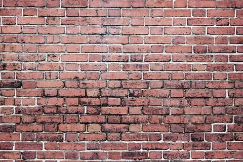 Brick wall background texture. Bricks pattern. Textured background of brick wall Stock Photos