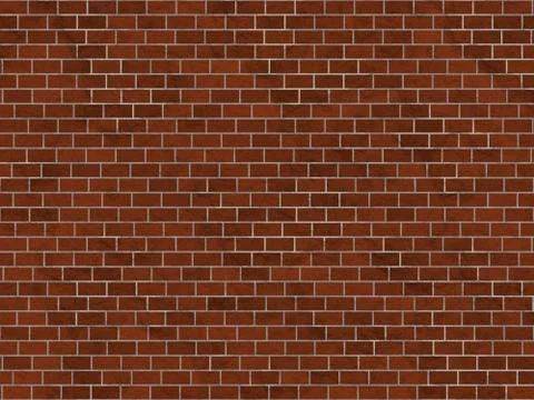 Brick wall background texture or wallpaper illustration Illustration