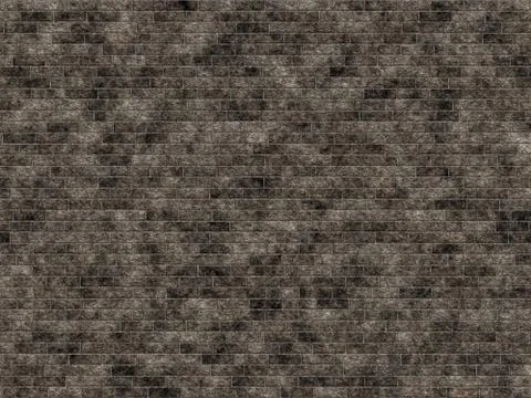 Brick wall background texture or wallpaper illustration Stock Illustration