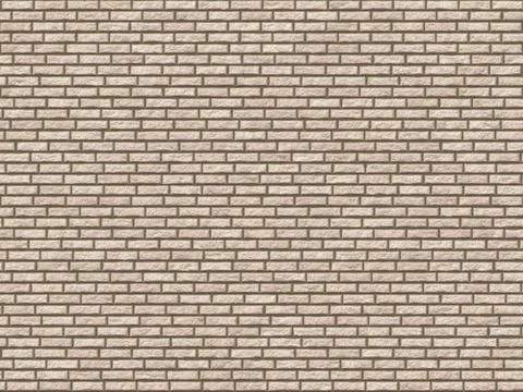 Brick wall background texture or wallpaper illustration Stock Illustration