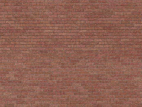 Brick wall background texture or wallpaper illustration Stock-Illustration