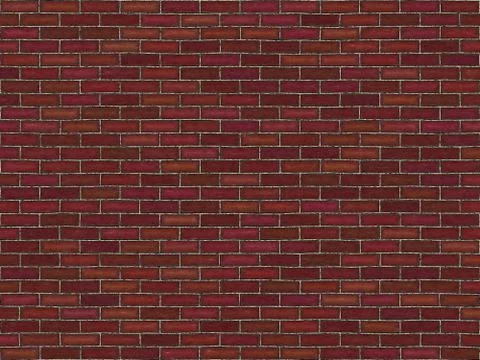 Brick wall background texture or wallpaper illustration Illustrazione stock