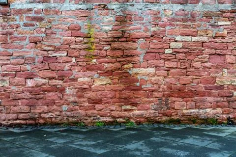 Brick Wall Background Texture Foto stock