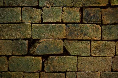 Brick wall background, texture Stock Photos
