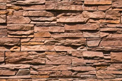 Brick wall background, texture Stock Photos