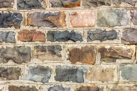 Brick wall, background, texture Foto stock