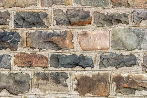 Brick wall, background, texture Foto stock
