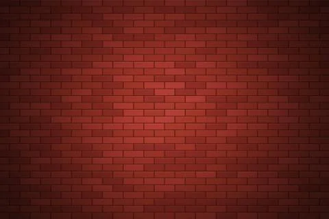 Brick wall background vector design illustration Stock Illustration