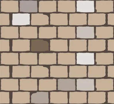 Brick wall. background. vector Illustrazione stock