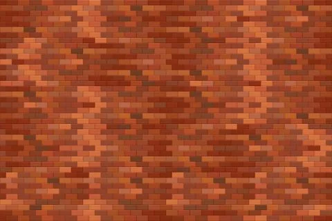 Brick wall background vector illustration Stock Illustration