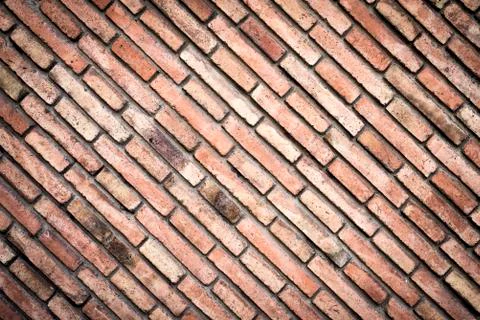 Brick wall background ( wall texture ) Stock Photos