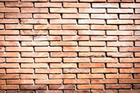Brick wall background ( wall texture ) Foto stock