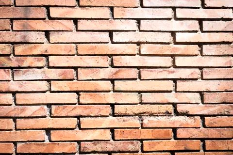 Brick wall background ( wall texture ) Stock Photos
