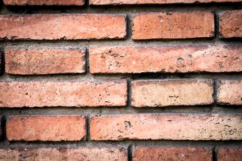 Brick wall background ( wall texture ) Stock Photos