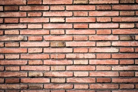 Brick wall background ( wall texture ) Stock Photos