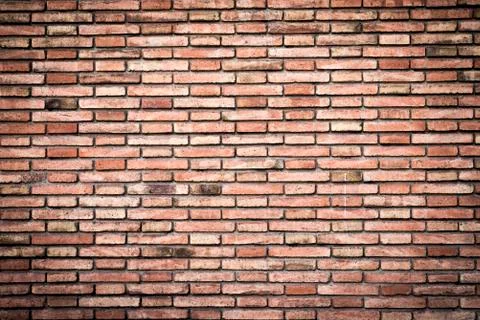 Brick wall background ( wall texture ) Stock-Fotos