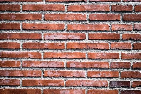 Brick wall background ( wall texture ) Stock Photos