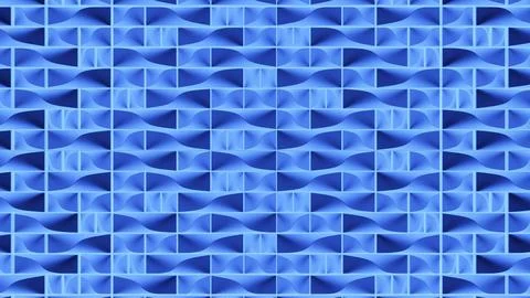 Brick wall background with x-ray waves Stock Illustration