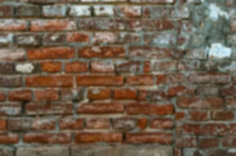 Brick wall blur Stock Photos