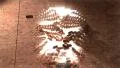Brick wall break through demolish smash escape to white light 4 HD Footage