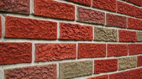 Brick Wall Climb Stock Footage 57750933