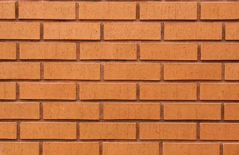 Brick wall close-up Foto stock