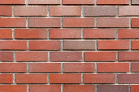 Brick wall close-up Stock Photos