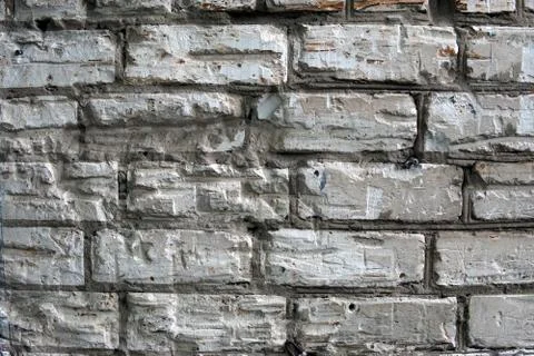 Brick wall close up Stock Photos